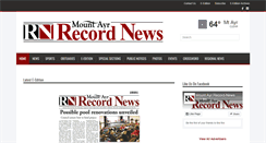 Desktop Screenshot of mtayrnews.com